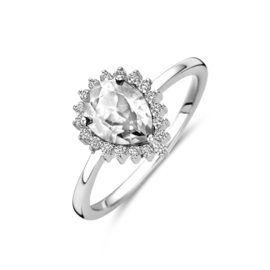 Zilveren ring U1189