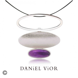 DANiEL ViOR Tonna Amethyst collier