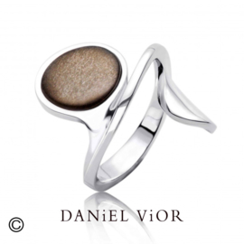 DANiEL ViOR Volta Obsidienne ring