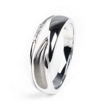 Yo Design ring Black Wave T1035