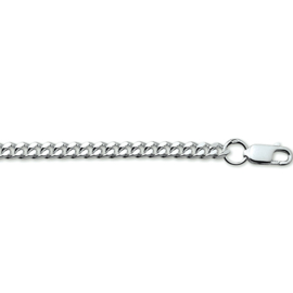 Zilveren collier U1226