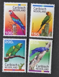 NVPH 27-30 VOGELS BIRDS OISEAUX PAPEGAAI PARROT