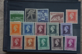 NEDERLAND 1944 NVPH 428-42  PLAK(REST) ++ E 461