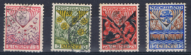 NEDERLAND 1927 NVPH 208-11 GESTEMPELD ++ L552-2