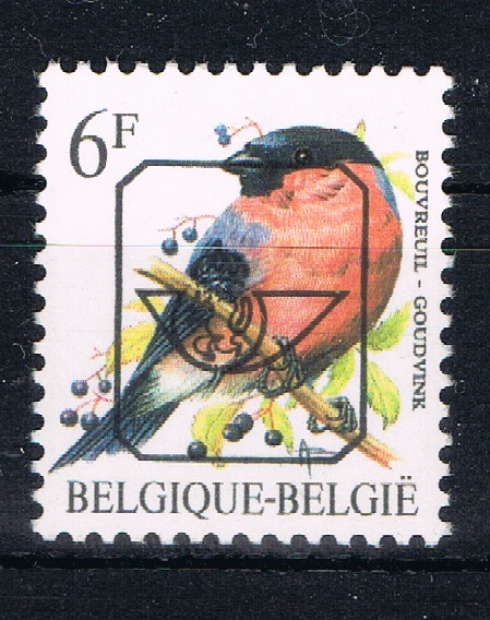 VOGELS Type " Buzin " Voorafgestempeld. Gom P6a (OBP)