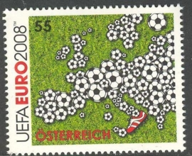 OOSTENRIJK 2008 ANK 2737 VOETBAL