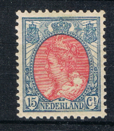 NEDERLAND 1899 NVPH 65 PLAK(REST) ++ F 383