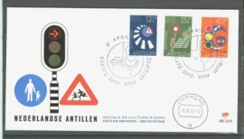 ANTILLEN 1973 FDC E075 CULTUUR VERKEER