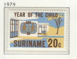 REP. SURINAME 1979 ZBL SERIE 183 JAAR VAN HET KIND