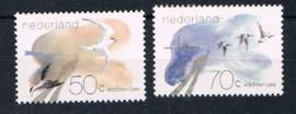 NEDERLAND 1982 NVPH 1268-69 ++ EEND GANS VOGELS BIRDS