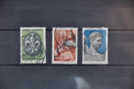 NEDERLAND 1937 NVPH 293-295 GEBRUIKT ++ (S) LEES