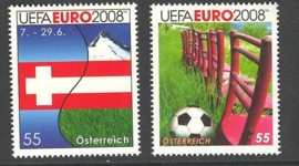 OOSTENRIJK 2008 ANK 2754-55 VOETBAL