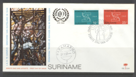 SURINAME  NVPH FDC E 69