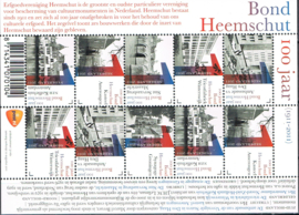 NEDERLAND 2011 NVPH 2850/2855 VELLETJE BOND HEEMSCHUT