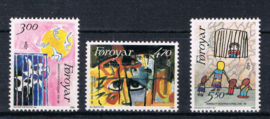 FAROËR 1986 MICHEL SERIE 136 AMNESTY ++ J 139