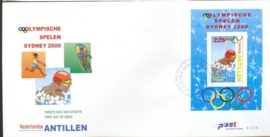 ANTILLEN 2000 FDC E317 A OLYMPISCHE SPELEN