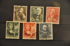 NEDERLAND 1940 NVPH 350-55 GEBRUIKT ++ (S) LEES