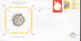 NEDERLAND NVPH FDC E396 EURO MUNT