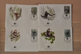 245 + FDC WWF WNF WERELD NATUUR FONDS ++ VIETNAM AAP MONKEY