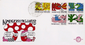 NEDERLAND 1968 FDC E93 OPEN KLEP ++ VOORBEELD SCAN