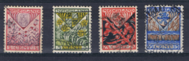 NEDERLAND 1927 NVPH 208-11 GESTEMPELD ++ L552-3