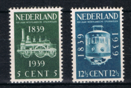 NEDERLAND 1939 NVPH 325-26 POSTFRIS ++ D 241