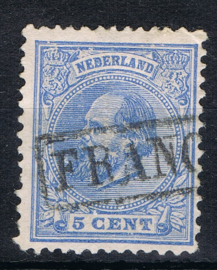 NEDERLAND 1872 NVPH 19 GESTEMPELD ++ J 347