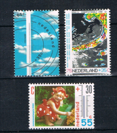 NEDERLAND 1990 NVPH 1445-47 ++ ZOMERZEGELS WEER