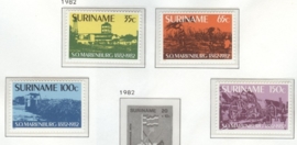 REP. SURINAME 1982 ZBL SERIE 308 SUIKER SUGAR