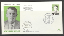 ANTILLEN 1973 FDC E080 EMAN