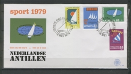 ANTILLEN 1979 FDC E122 ZEILEN