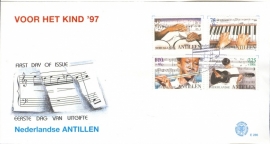 ANTILLEN 1997 FDC E286 KINDERZEGELS