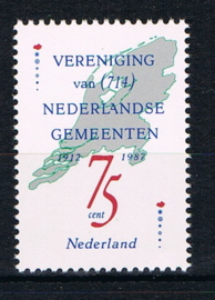 NEDERLAND 1987 NVPH 1385 ++ GEMEENTEN