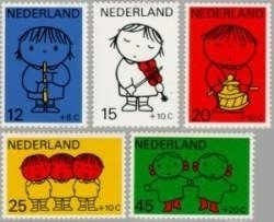 NEDERLAND 1969 NVPH SERIE 932 KINDERZEGELS