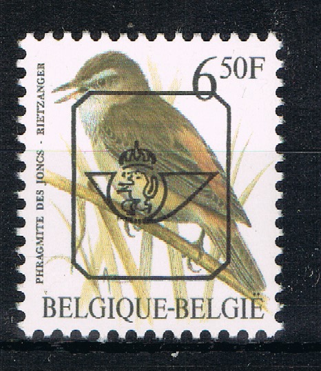 VOGELS Type " Buzin " Voorafgestempeld. Gom P6 Groen (OBP) ++ D(B) 215