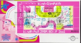 2001 NEDERLAND NVPH FDC E446A KIND