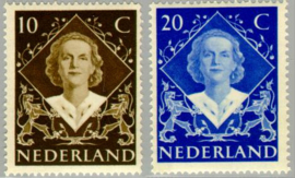 NEDERLAND 1948 NVPH 506-507 POSTFRIS