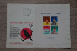 ANTILLEN 1962 FDC E 21JA OPEN