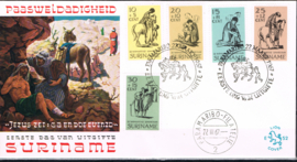 SURINAME  NVPH FDC E 52L