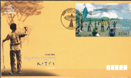 INDONESIË FDC 2002-B 200 VLIEGERS