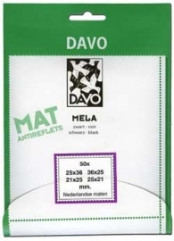 DAVO MELA STROKEN MOUNTS 50 STK/PCS (21mm x 25mm)