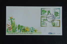 ARUBA 2019 FDC E 242 MEDICENALE PLANTEN