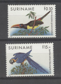 REP. SURINAME 1991 ZBL SERIE 685 VOGELS BIRDS
