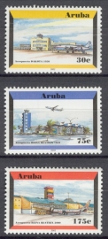 ARUBA 2002 NVPH SERIE 278 LUCHTHAVENS AIRPORTS