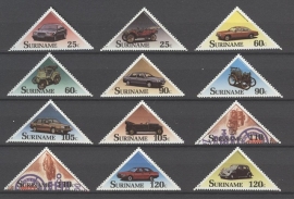 REP. SURINAME 1989 ZBL SERIE 621 AUTO CAR