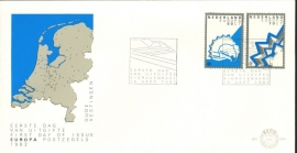 NEDERLAND NVPH FDC E204 EUROPA EUROPE