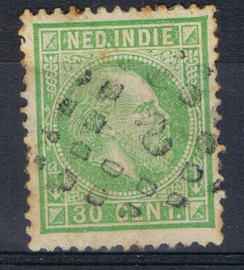 NED. INDIË 1870 NVPH 14 ++ D 229