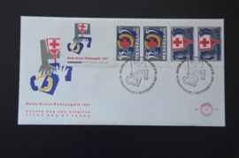 NEDERLAND NVPH FDC E247 A BLANCO