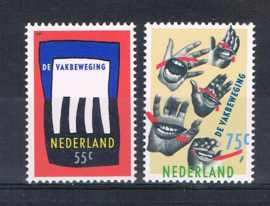 NEDERLAND 1989 NVPH 1420-21 ++ VAKBEWEGING