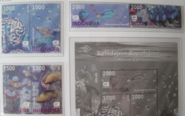 INDONESIË 2002 ZBL 2254/2259 ONDERWATER